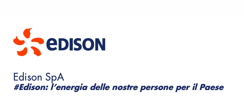 #Edison: l&rsquo;energia delle nostre persone per il Paese